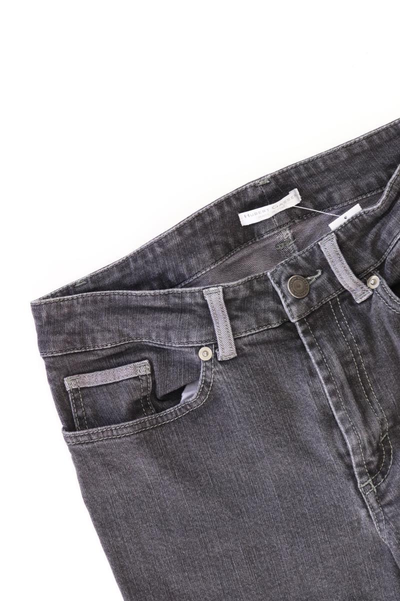 Hubert Gasser Straight Jeans Gr. W27 grau aus Baumwolle