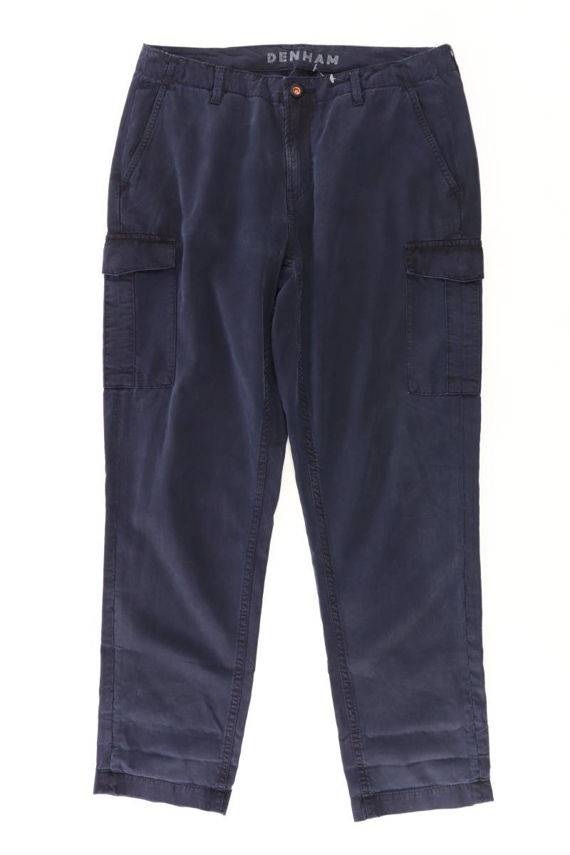 Denham Cargohose Gr. W27 blau aus TENCEL