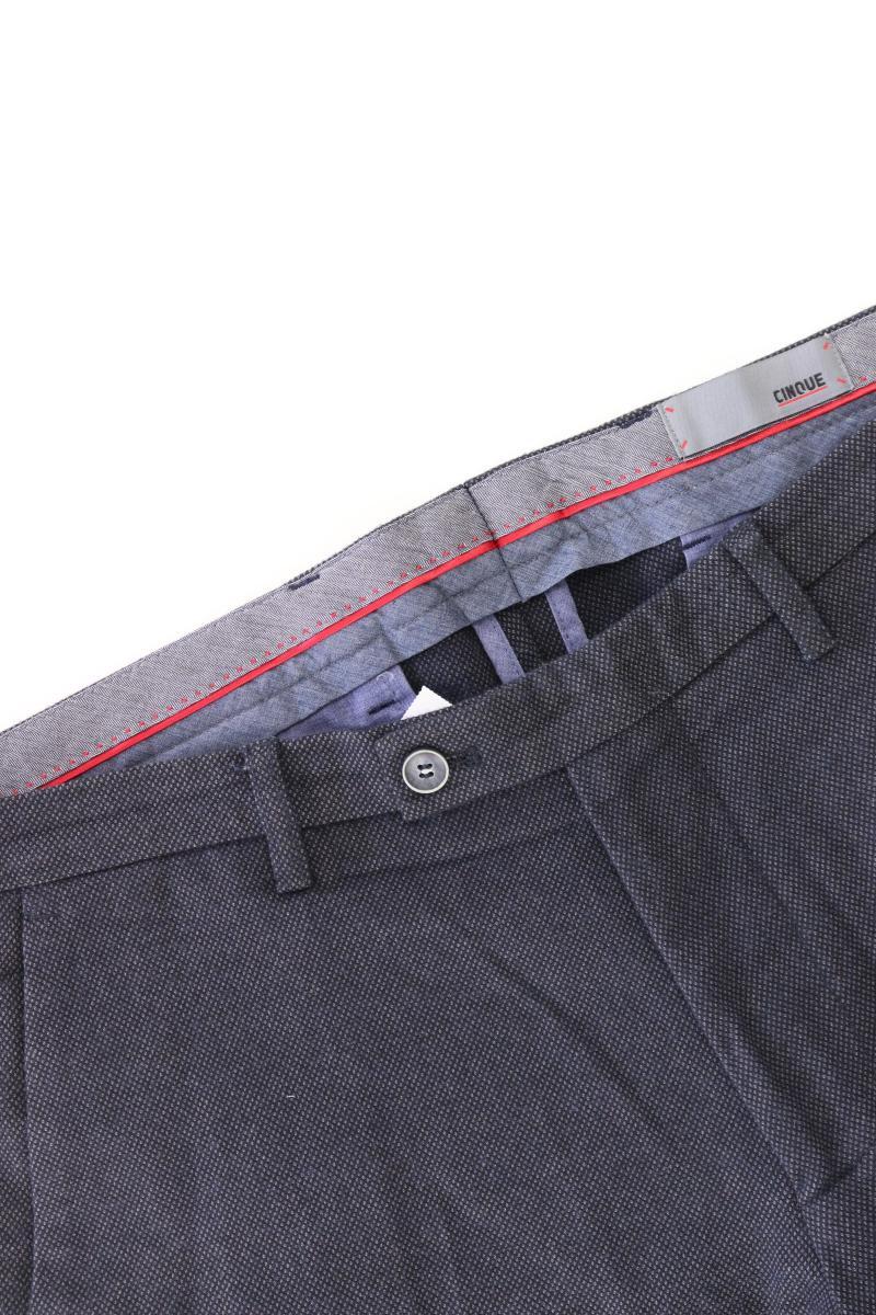 Cinque Stoffhose für Herren Gr. 50 blau aus Baumwolle
