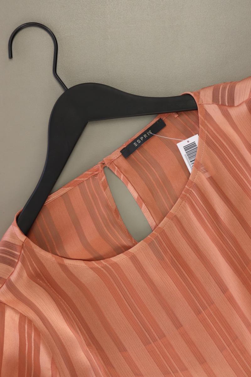 Esprit Langarmbluse Gr. 42 orange aus Polyester