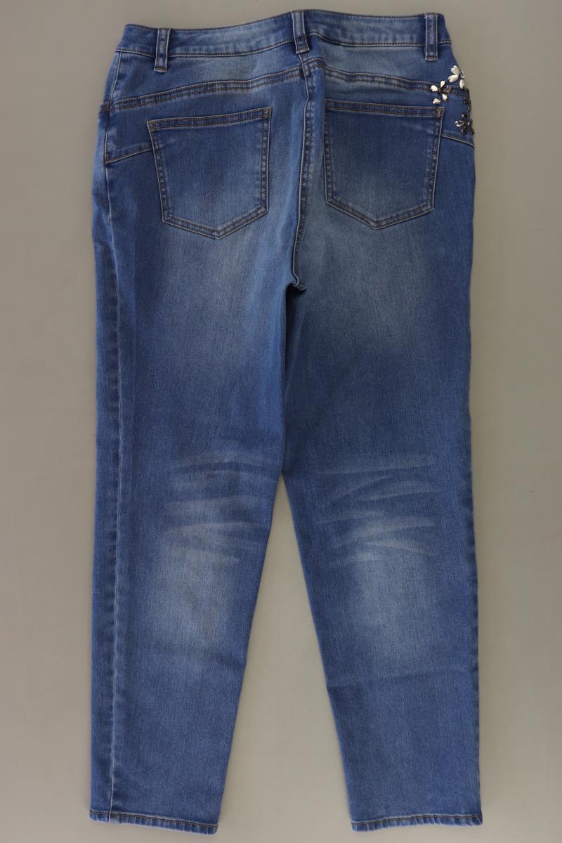 Madeleine Skinny Jeans Gr. 40 blau aus Baumwolle