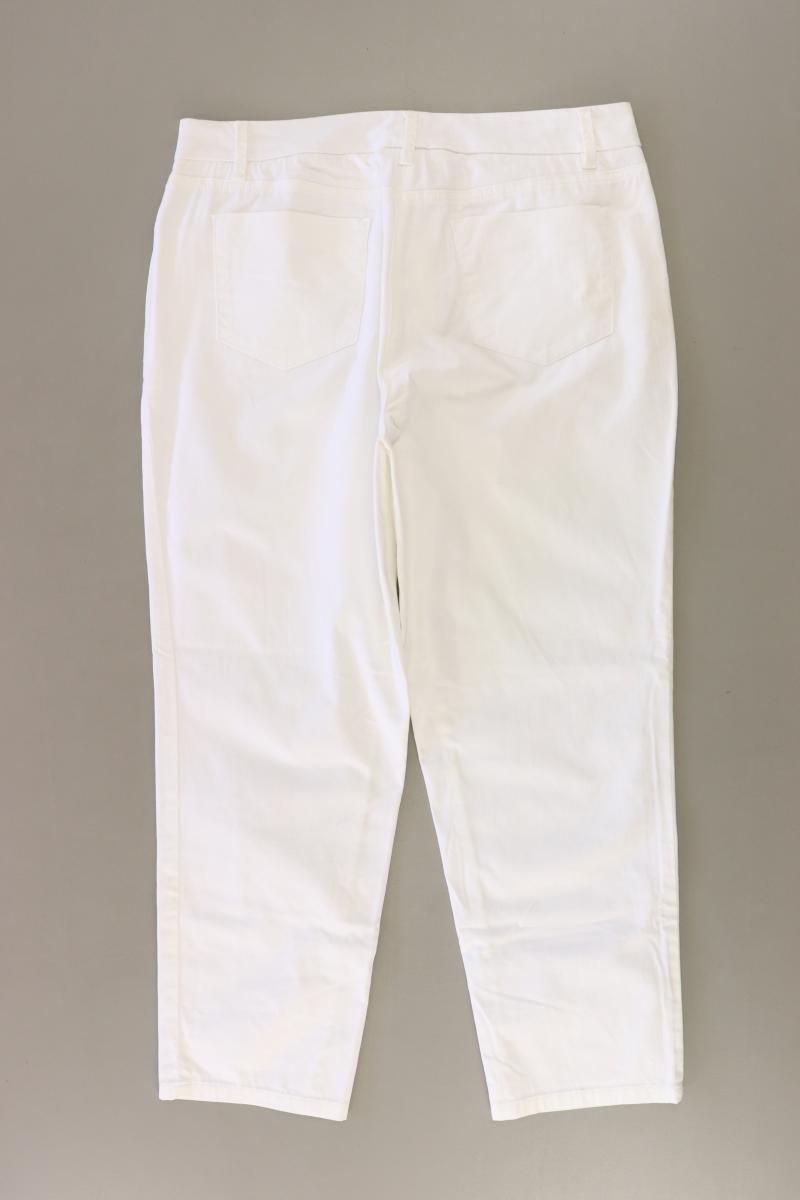 Madeleine 7/8 Hose Gr. 38 weiß aus Baumwolle
