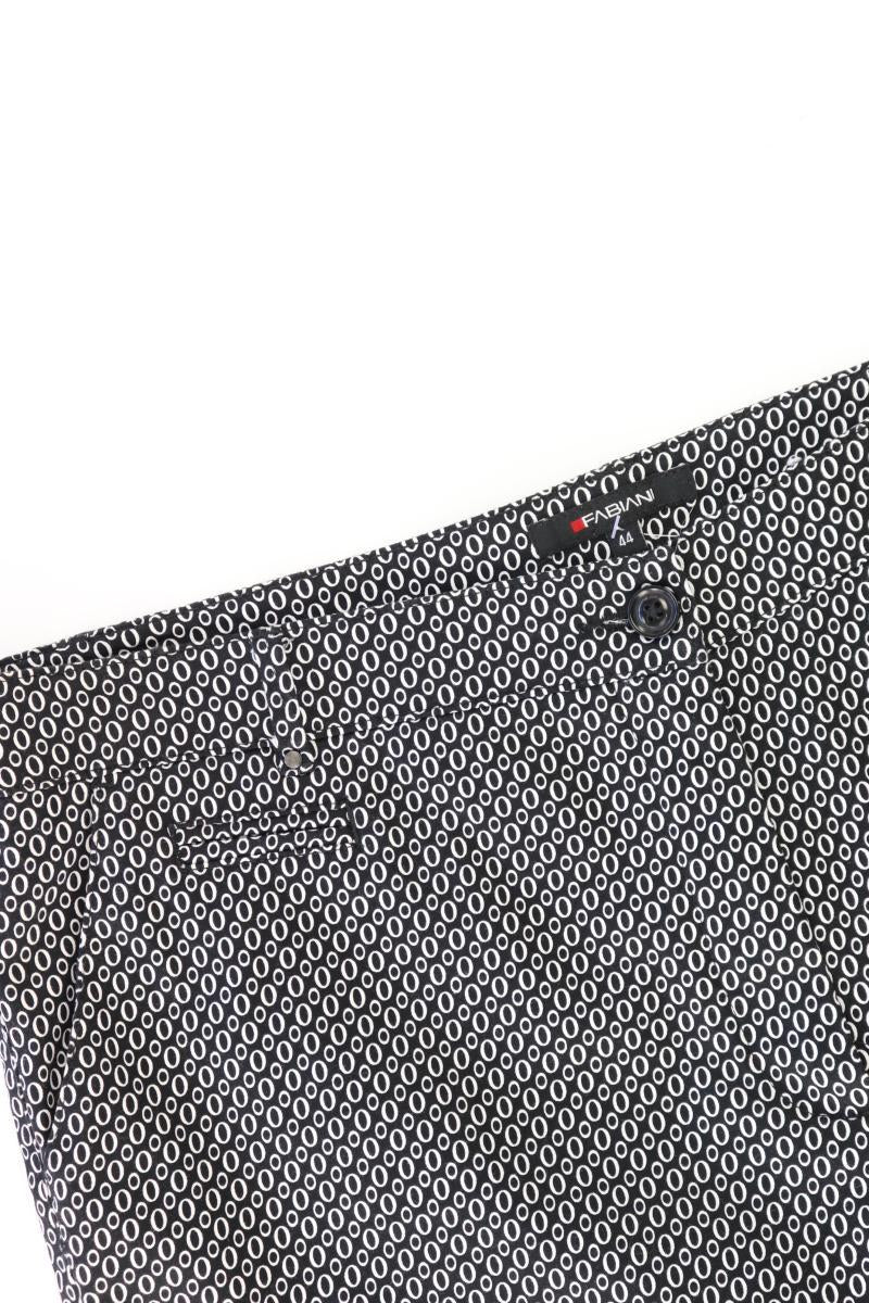 FABIANI Hose Gr. 44 schwarz aus Baumwolle