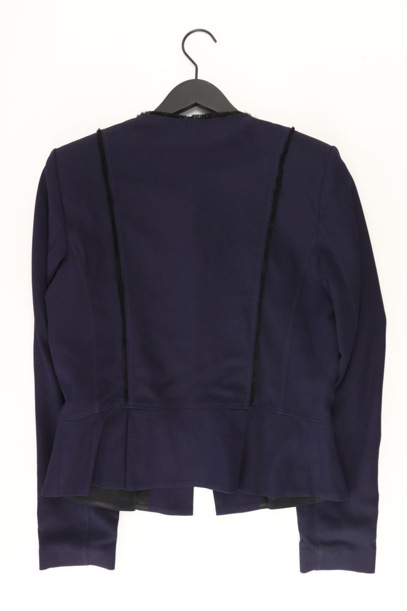 Expresso Slim Blazer Gr. 40 neuwertig blau aus Viskose