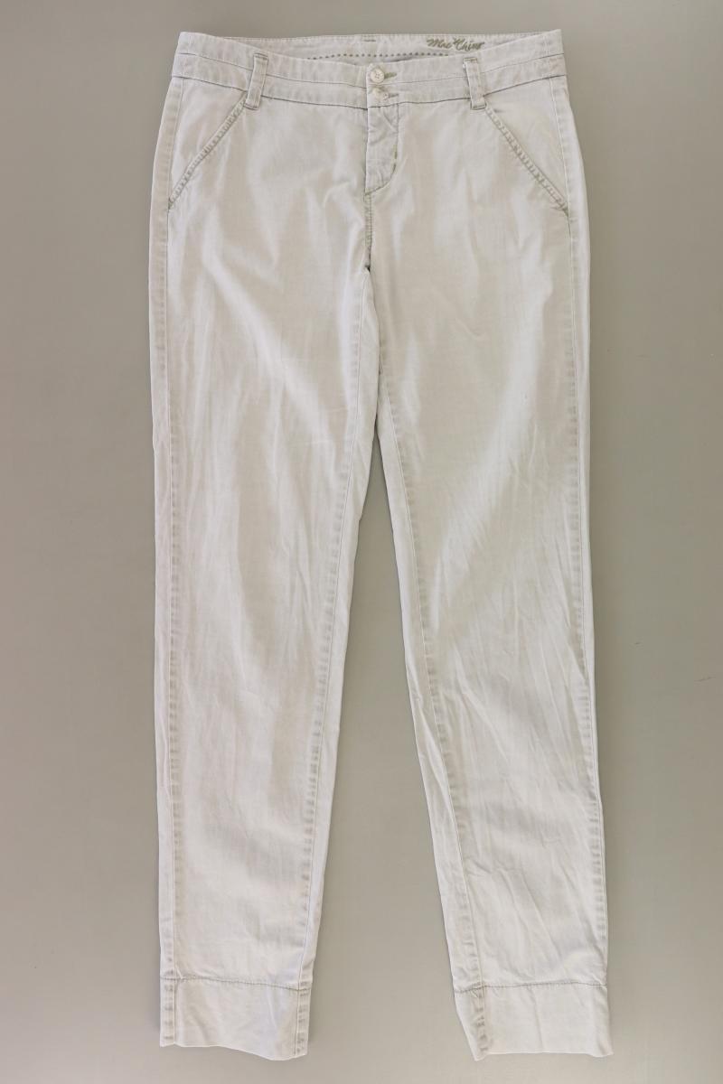 MAC Hose Gr. 36/L32 grau aus Baumwolle