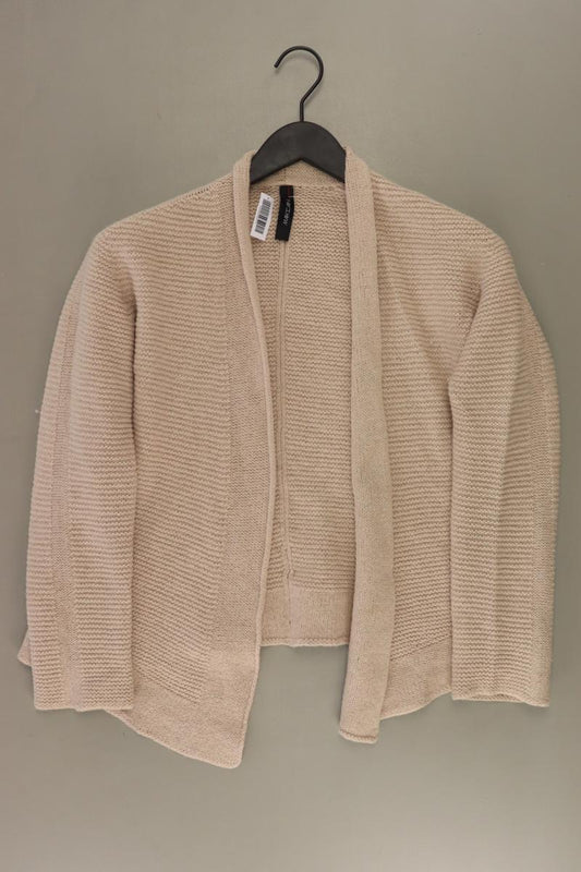 Marc Cain Strickjacke Gr. 42 Langarm creme aus Polyacryl