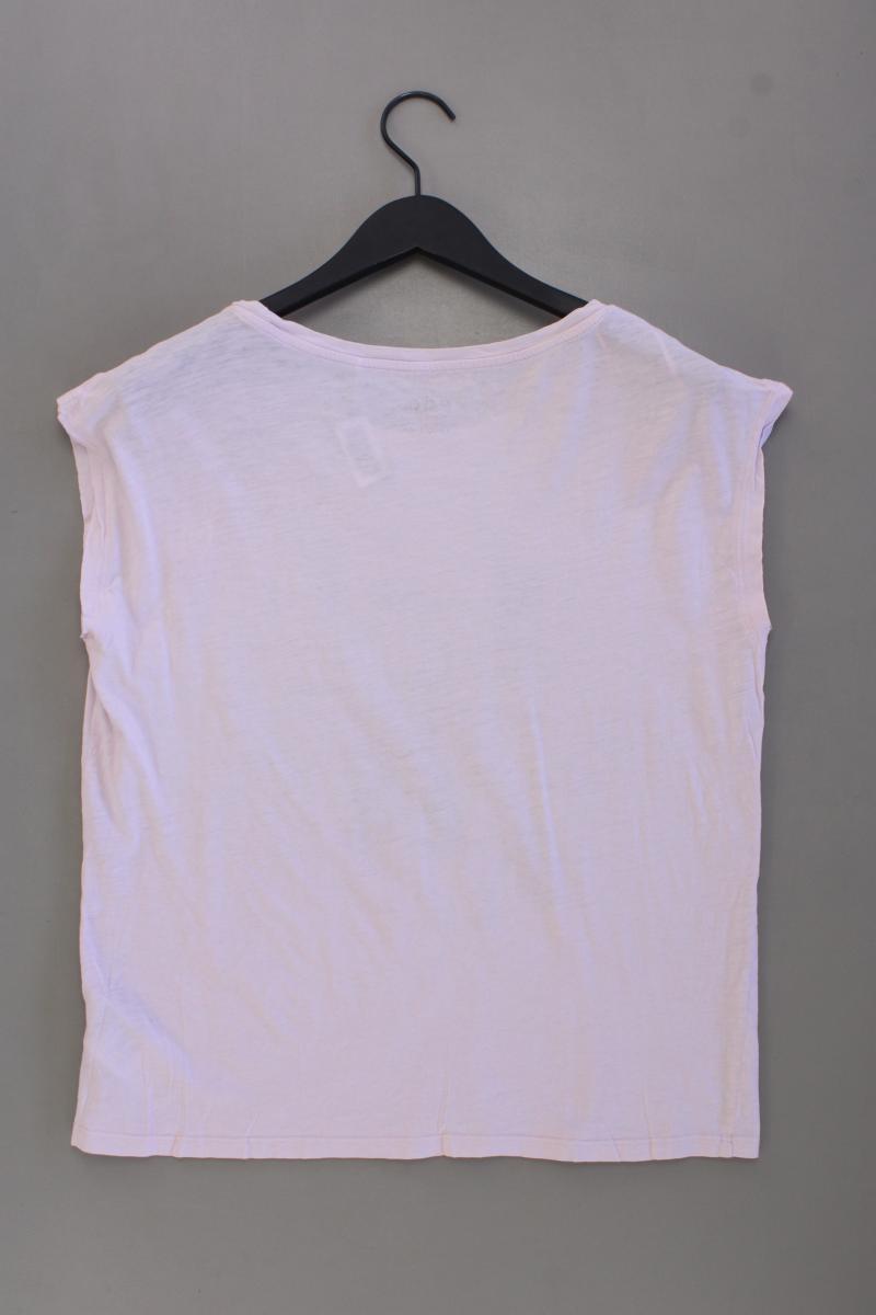 edc by Esprit Printshirt Gr. S Kurzarm rosa aus Baumwolle