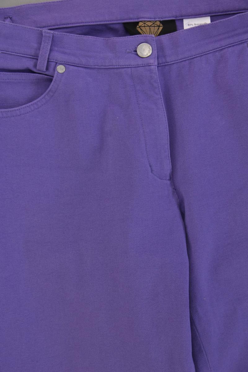 Sarah Kern Skinny Jeans Gr. Kurzgröße 22 lila aus Baumwolle