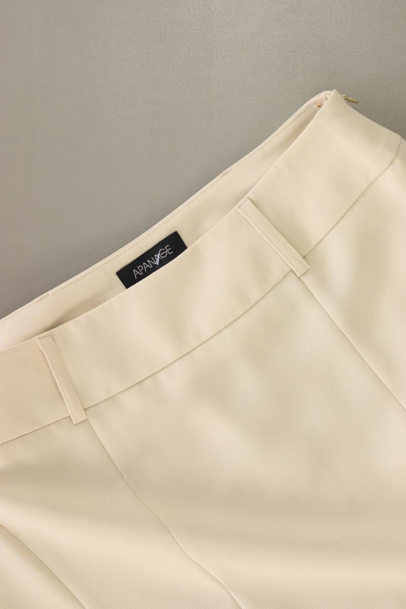 Apanage Midirock Gr. 36 creme aus Polyester