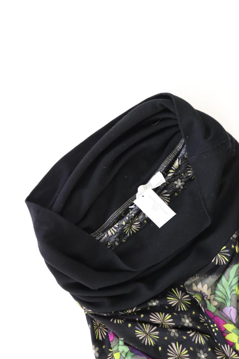 DEPT. Stretchrock Gr. S mit Blumenmuster schwarz