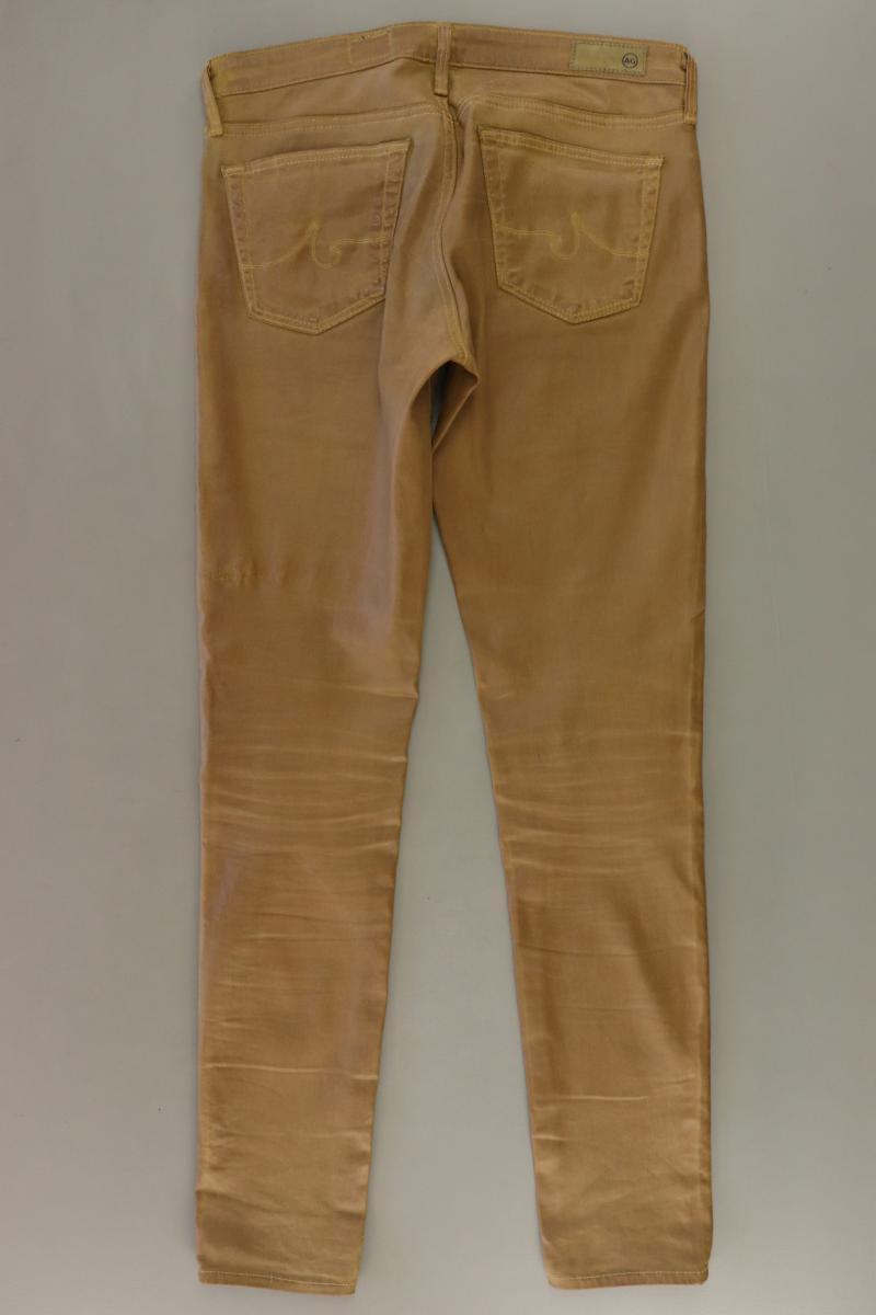 Adriano Goldschmied Skinny Jeans Gr. W26 braun aus Baumwolle