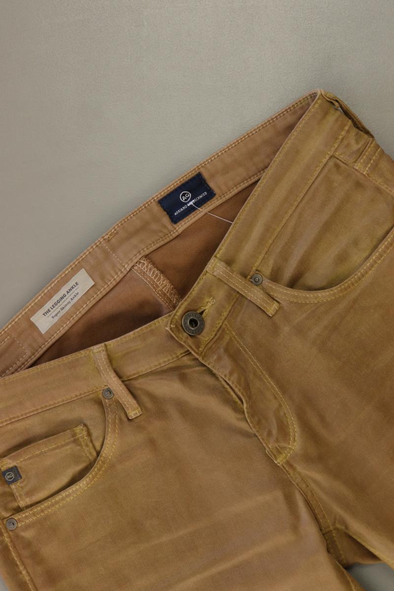 Adriano Goldschmied Skinny Jeans Gr. W26 braun aus Baumwolle