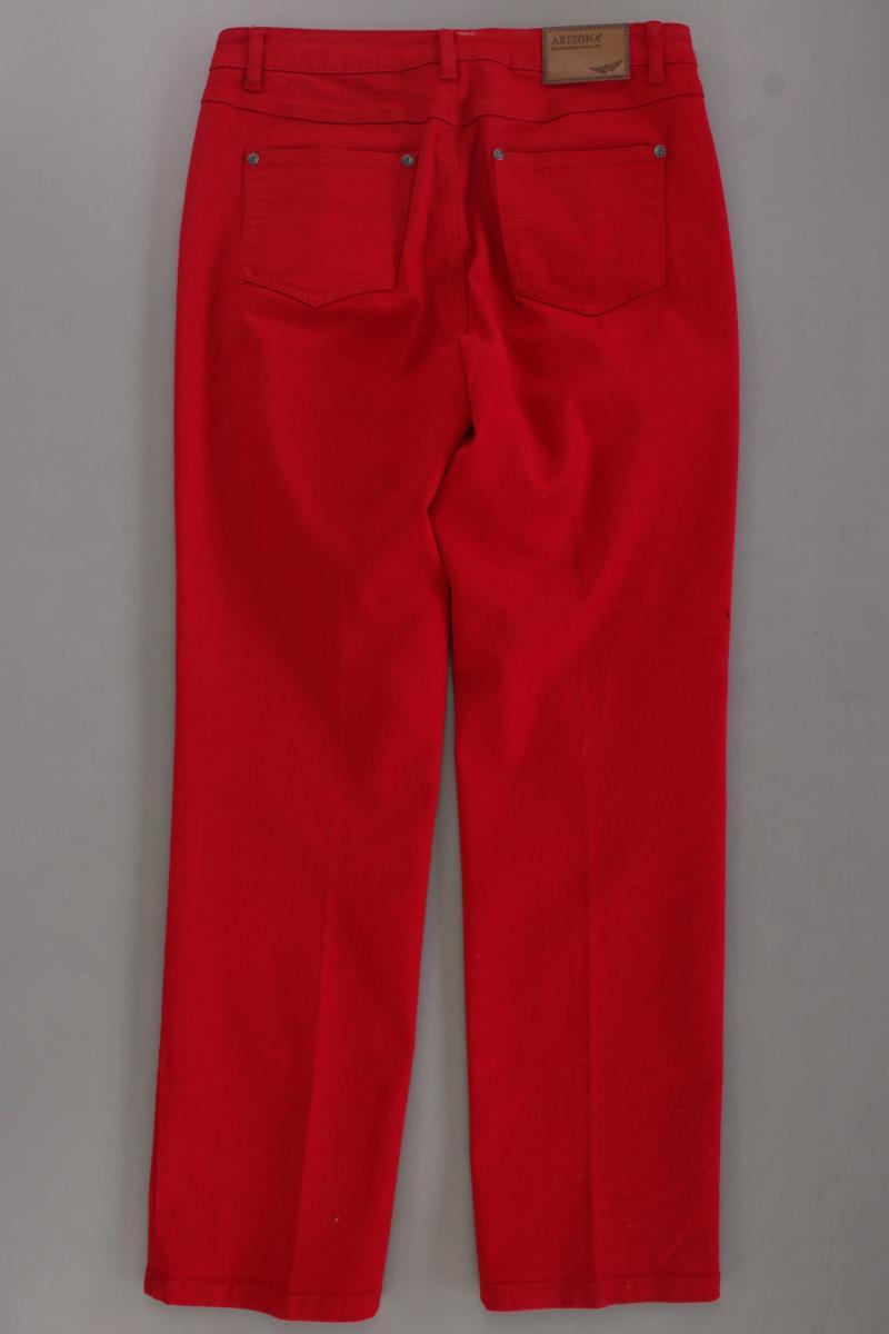 Arizona Regular Jeans Gr. 40 rot aus Baumwolle