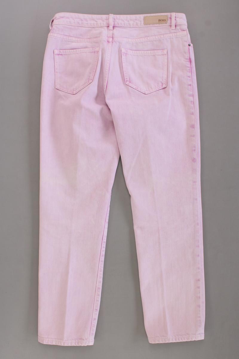 BOSS by Hugo Boss Regular Jeans Gr. W30 rosa aus Baumwolle