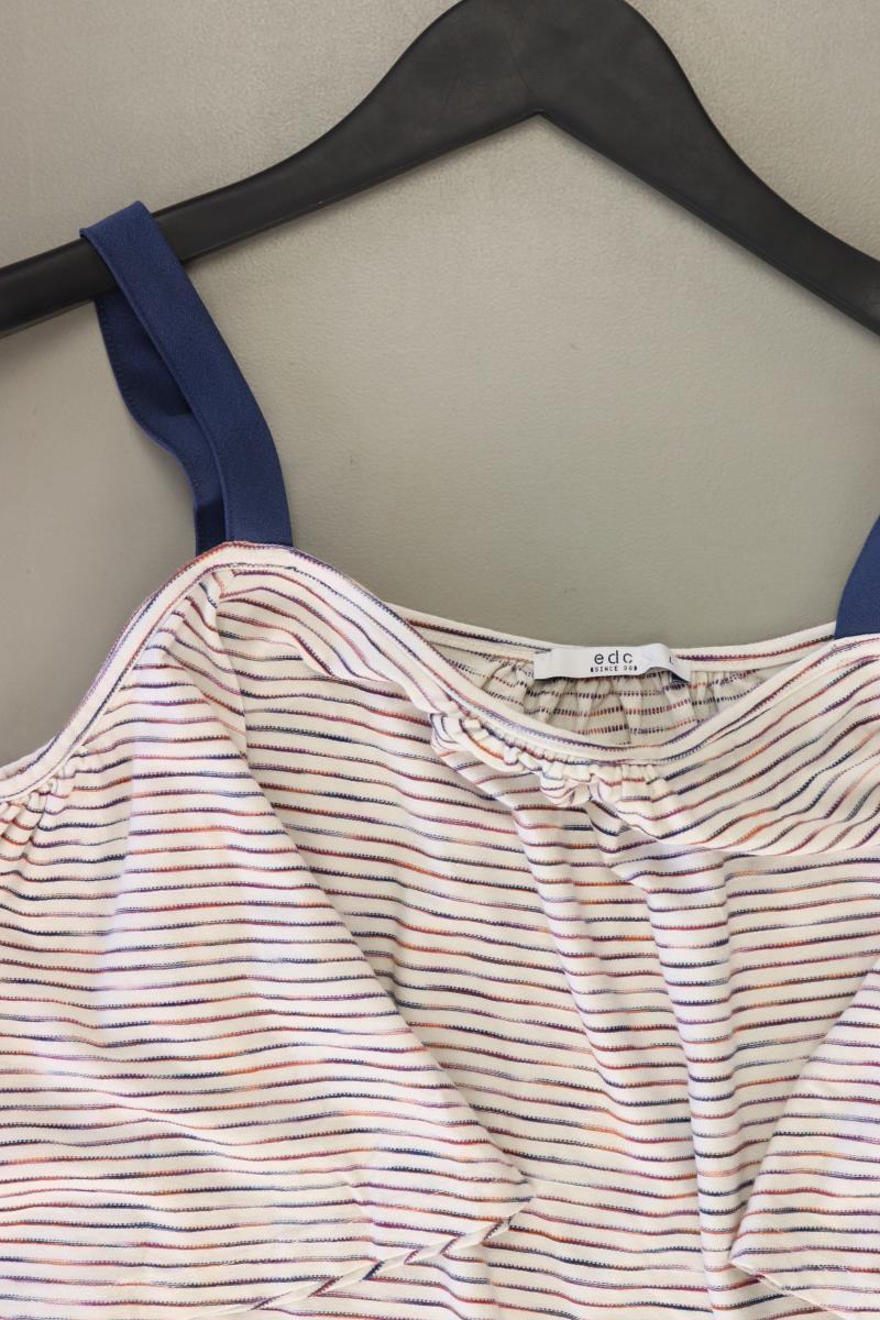 edc by Esprit Ringelshirt Gr. L gestreift Kurzarm mehrfarbig