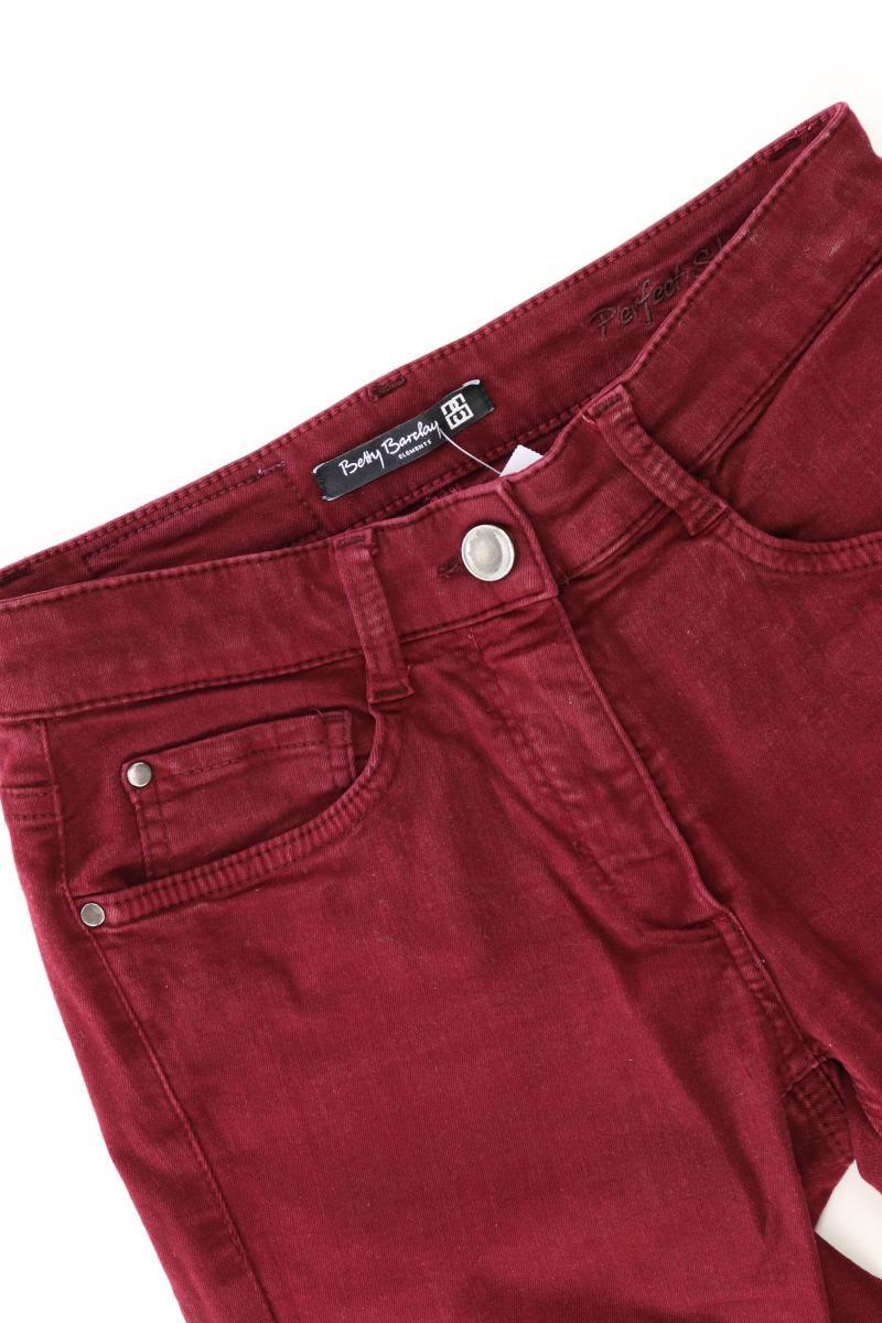 Betty Barclay Skinny Jeans Gr. 34 rot aus Baumwolle
