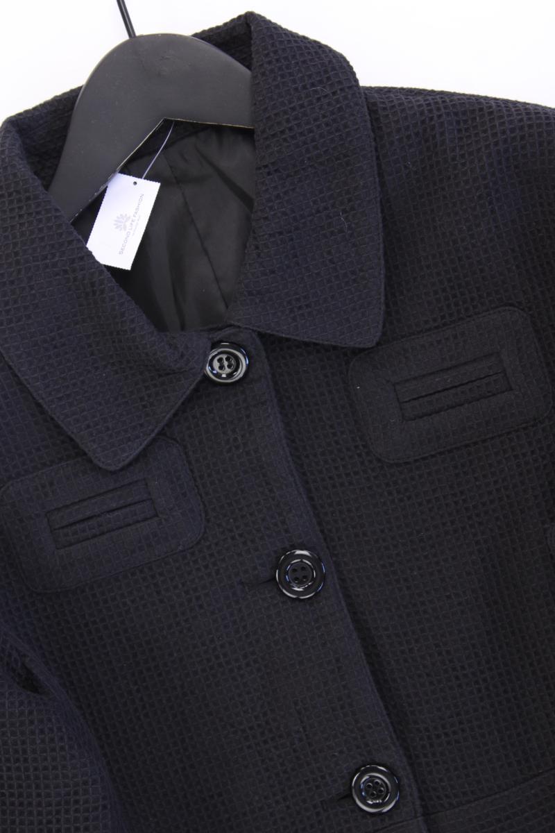 Imitz Regular Jacke Gr. 38 schwarz aus Baumwolle