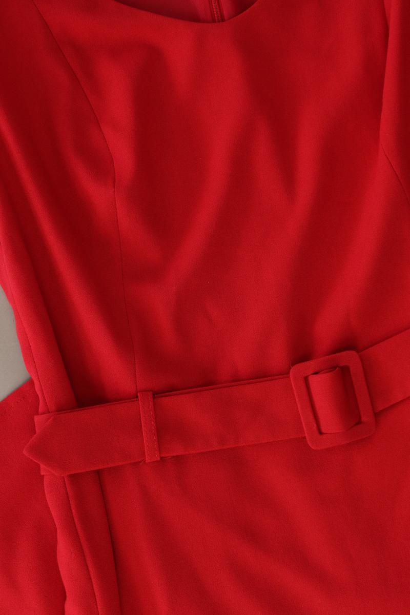 s.Oliver Premium Etuikleid Gr. 38 mit Gürtel Ärmellos rot