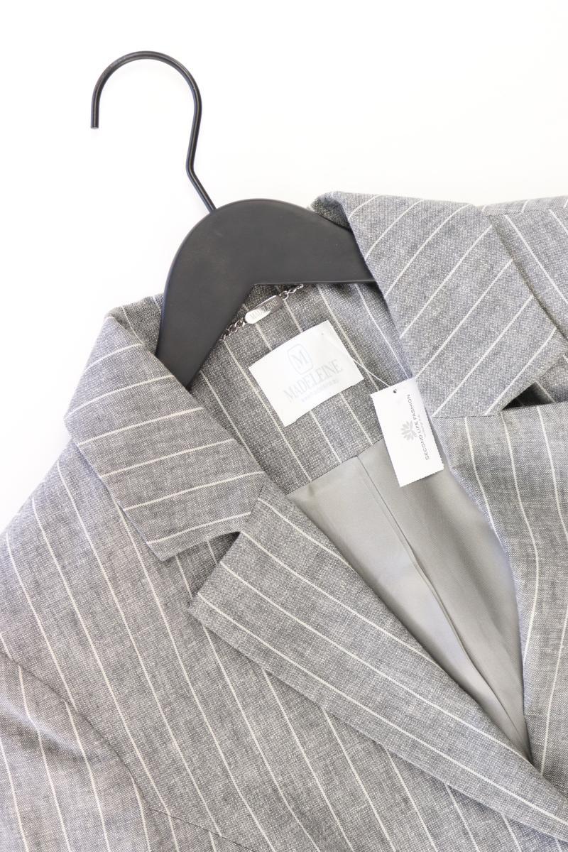 Madeleine Longblazer Gr. 40 gestreift grau