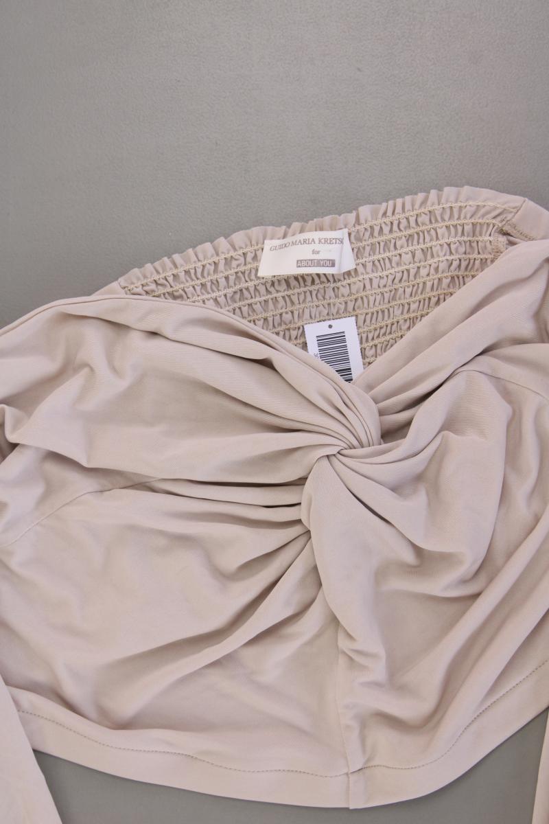 GuidoMaria Kretschmer AboutYou Crop Top Gr. 50 neuwertig mit Carmen-Ausschnitt