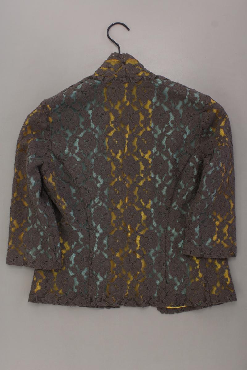 Armand Ventilo Spitzenjäckchen Gr. 38 3/4 Ärmel olivgrün aus Baumwolle