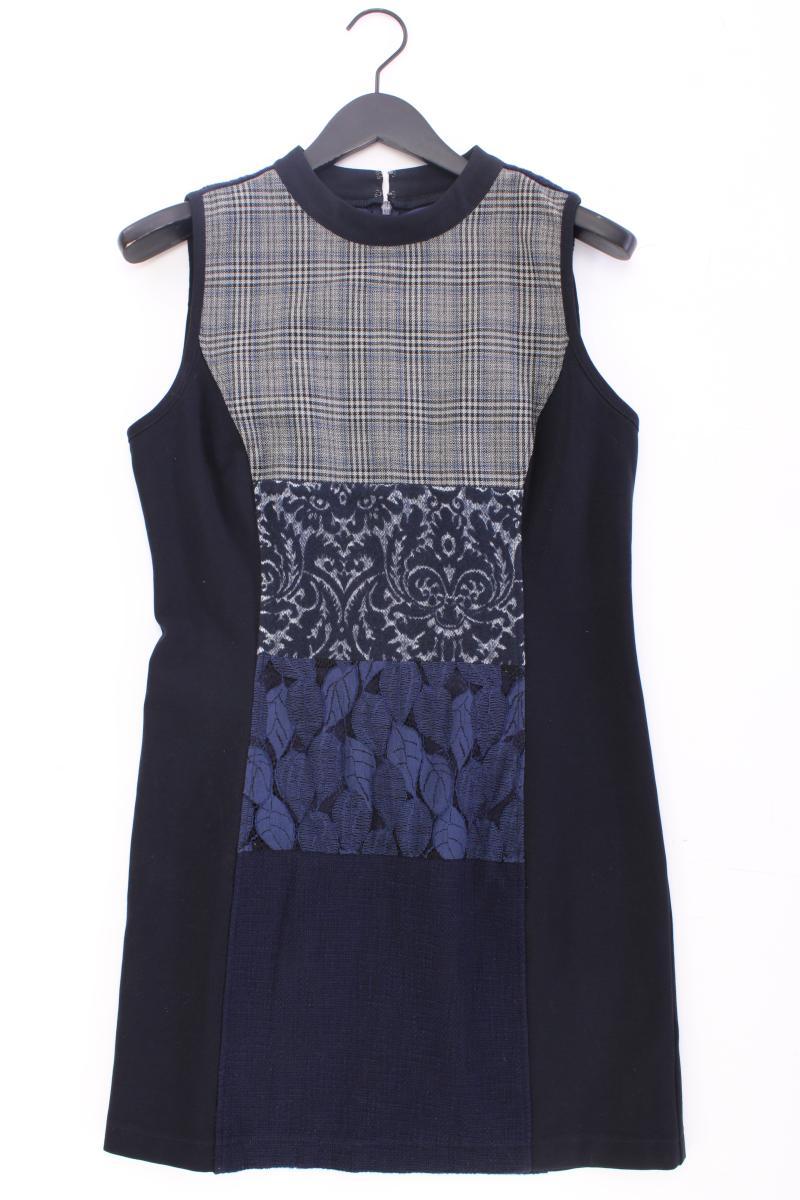 Desigual Etuikleid Gr. 42 Ärmellos blau aus Baumwolle