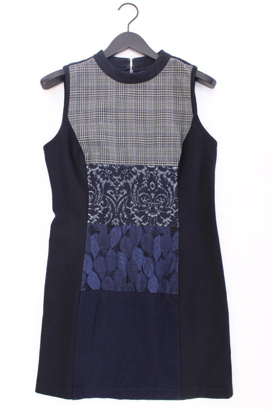 Desigual Etuikleid Gr. 42 Ärmellos blau aus Baumwolle