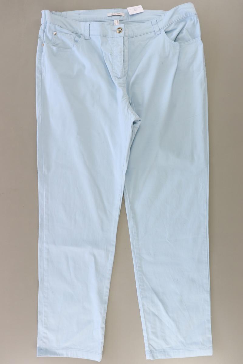 Punt Roma Straight Jeans Gr. 46 blau aus Baumwolle