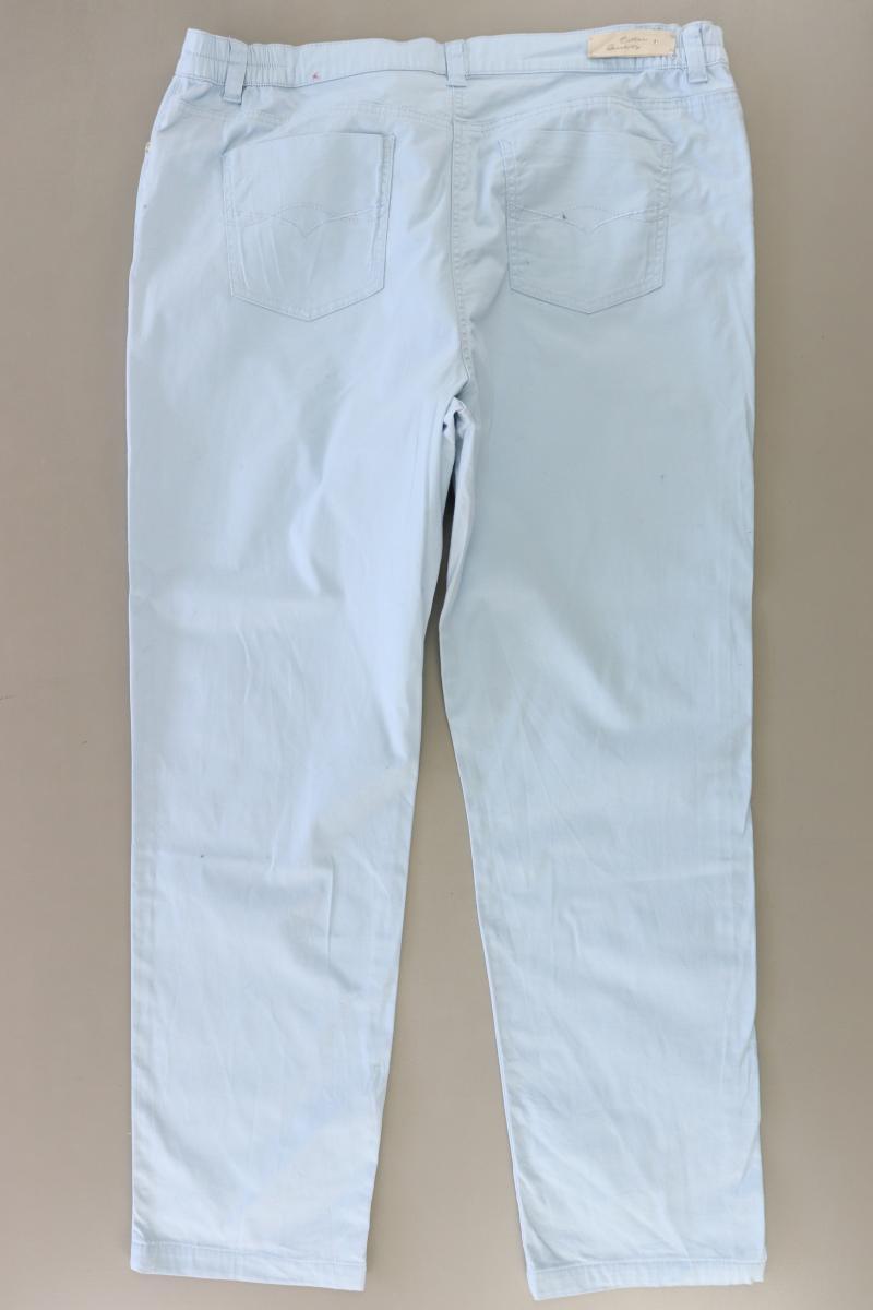 Punt Roma Straight Jeans Gr. 46 blau aus Baumwolle