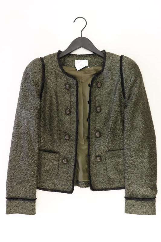Elegance Paris Bouclé Jacke Gr. 40 mit Glitzer gold aus Polyacryl