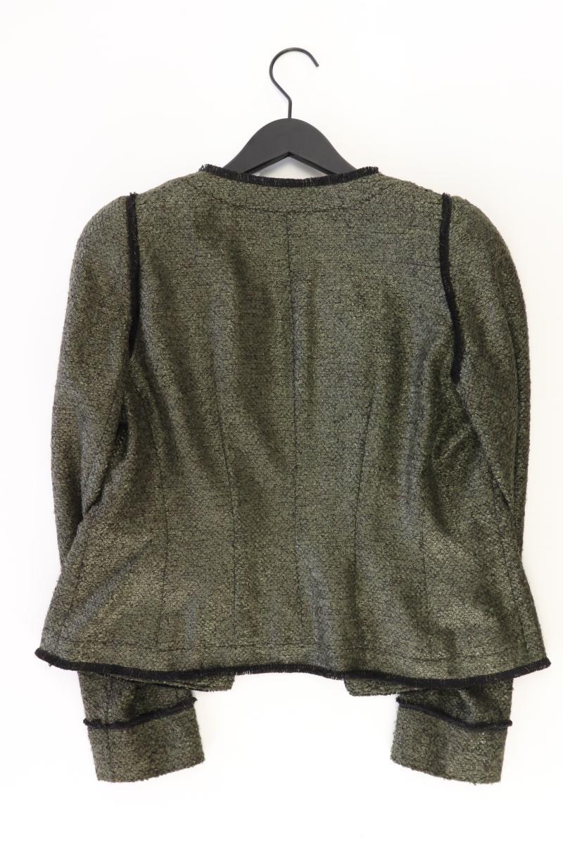 Elegance Paris Bouclé Jacke Gr. 40 mit Glitzer gold aus Polyacryl