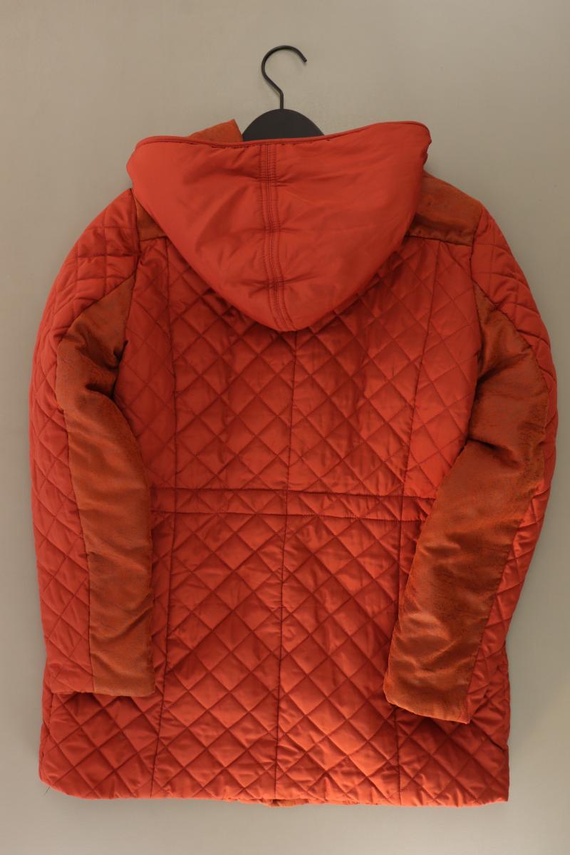 Himmelblau Steppjacke Gr. 38 orange aus Polyester