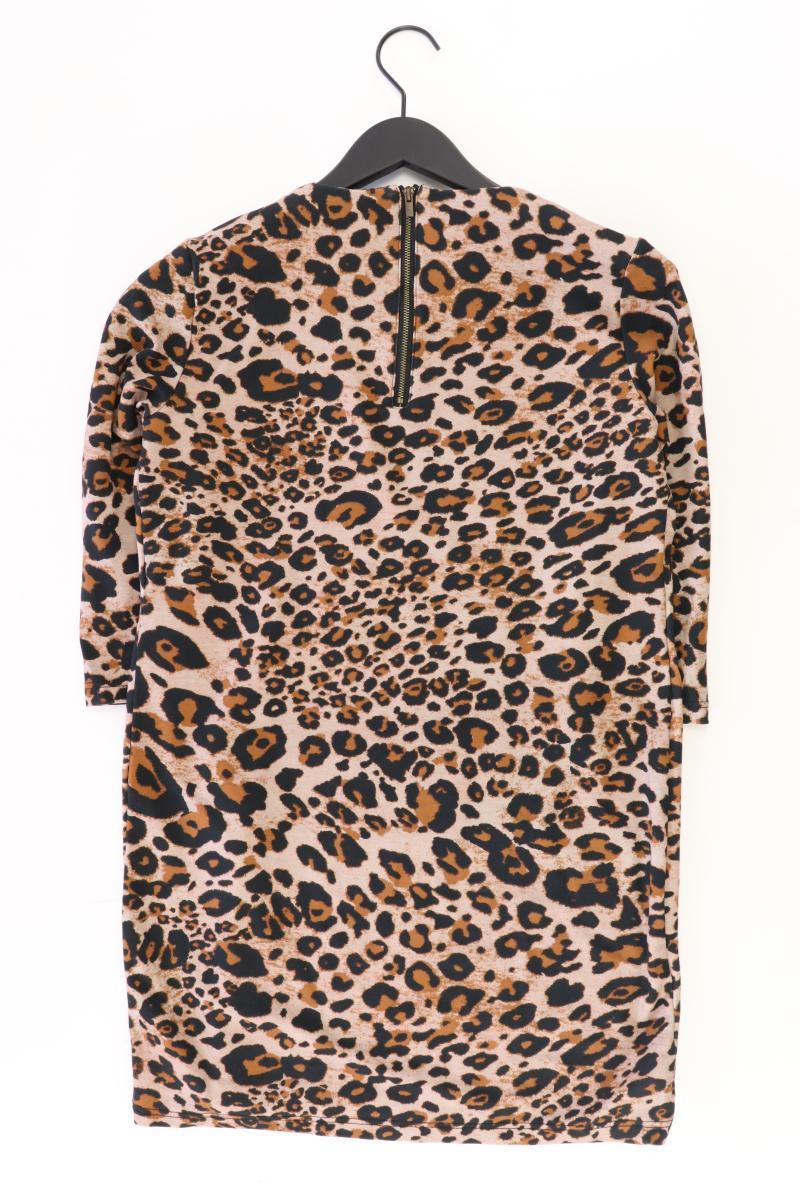 Only Etuikleid Gr. M mit Tierdruck 3/4 Ärmel braun aus Nylon