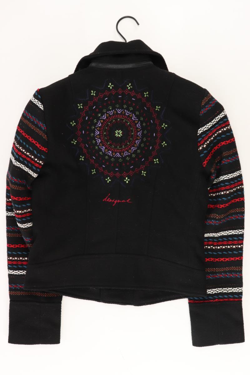 Desigual Regular Jacke Gr. 36 schwarz aus Polyester