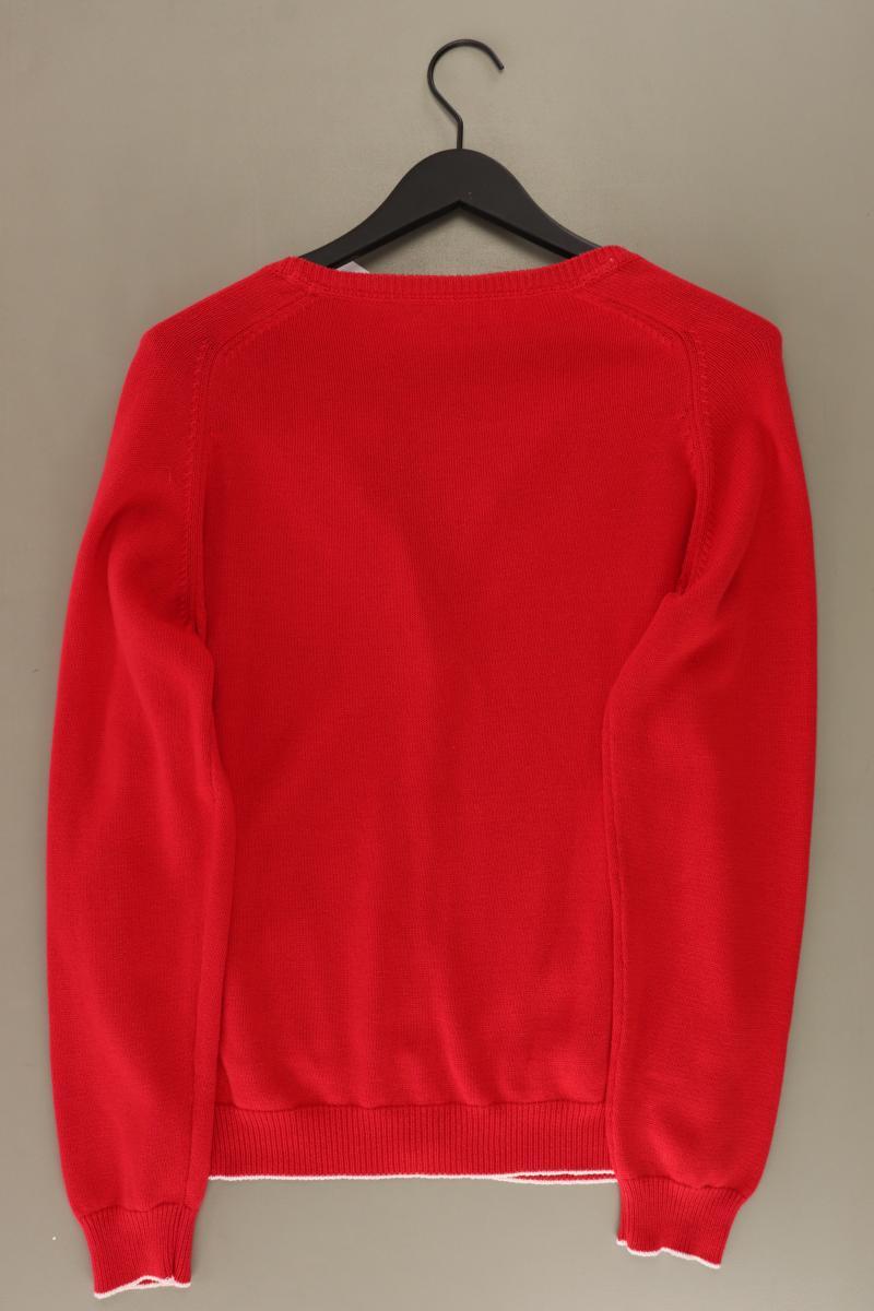 Burton of London Strickjacke Gr. XL neuwertig Langarm rot aus Baumwolle