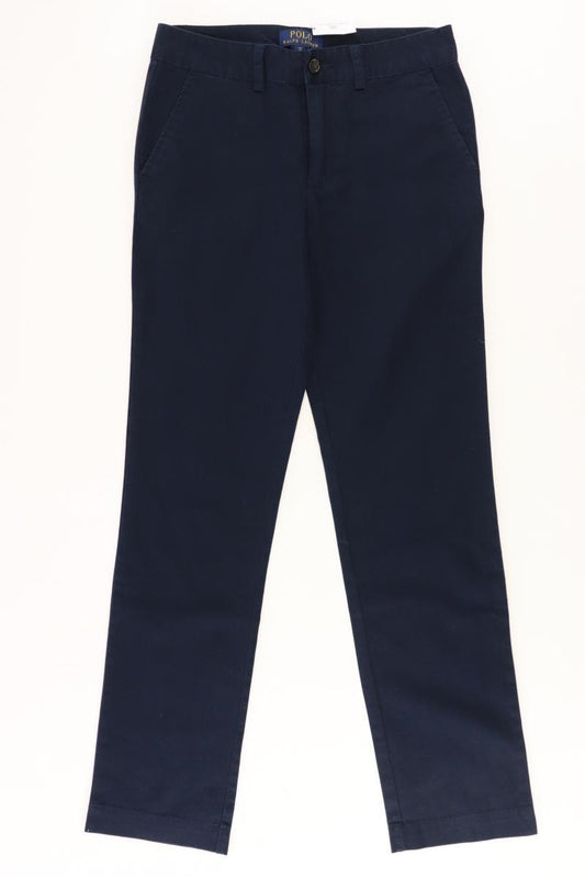 Polo by Ralph Lauren Stoffhose Gr. UK 12 (S) blau aus Baumwolle