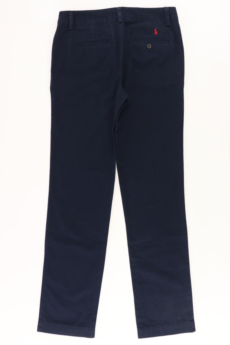 Polo by Ralph Lauren Stoffhose Gr. UK 12 (S) blau aus Baumwolle