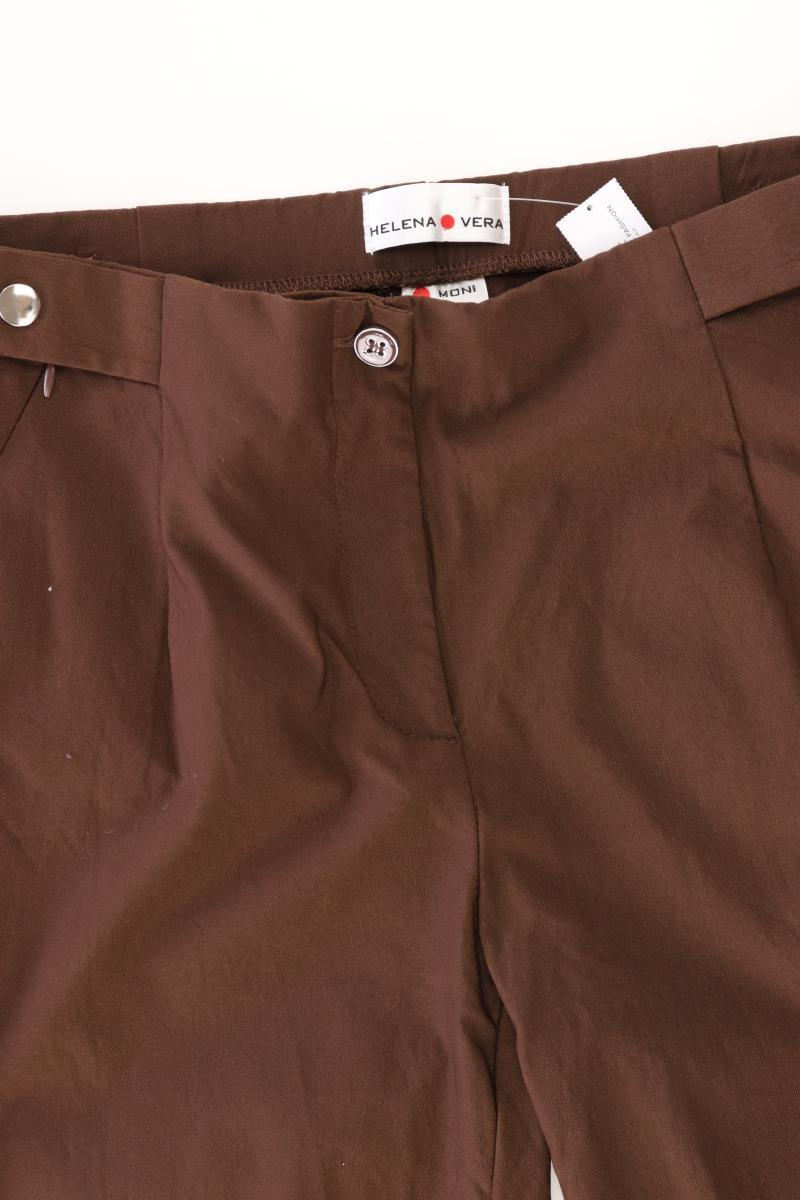 Helena Vera Stretchhose gefüttert Gr. Kurzgröße 20 Modell Moni braun aus Viskose