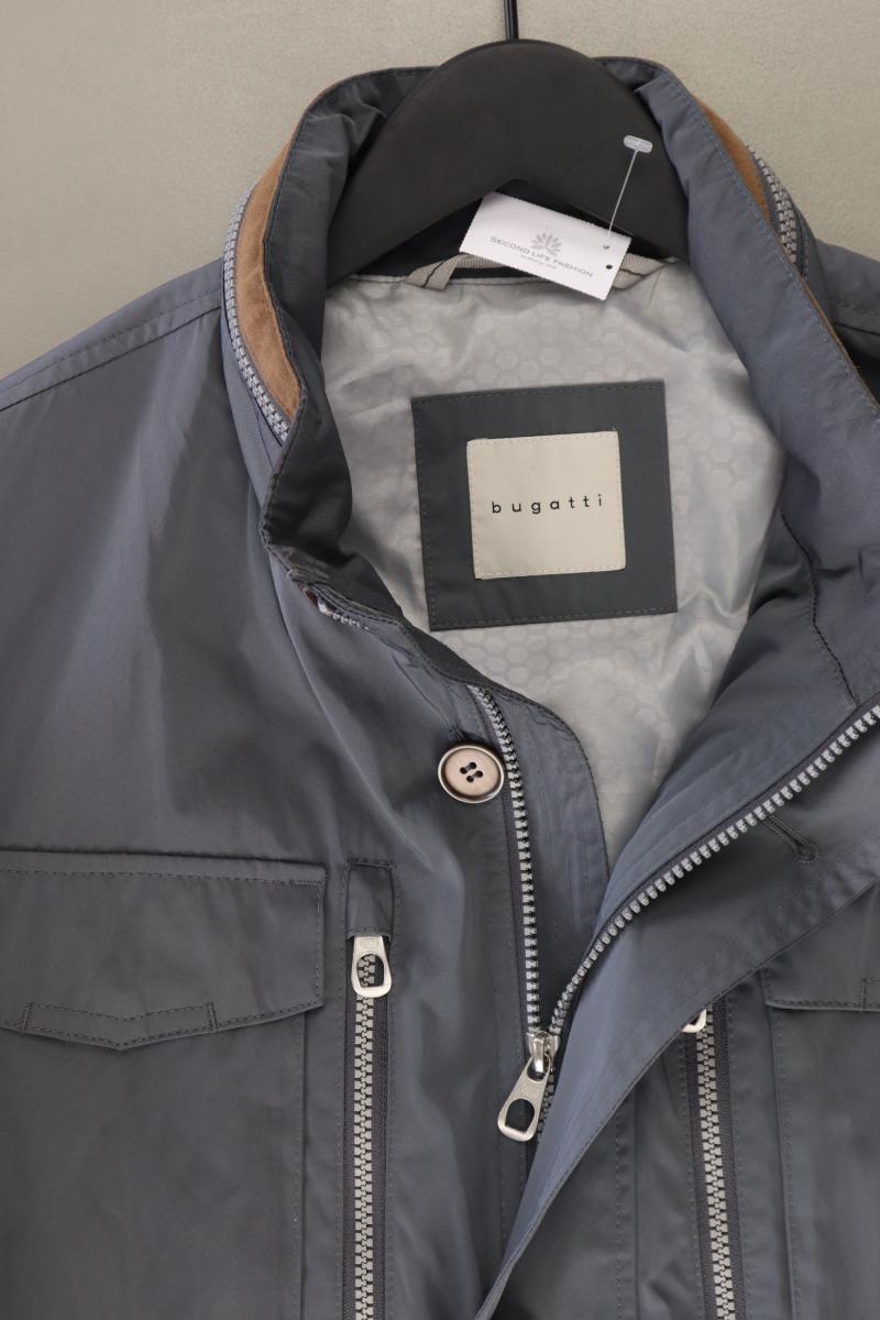 Bugatti Lange Jacke Gr. Kurzgröße 26 grau aus Polyester