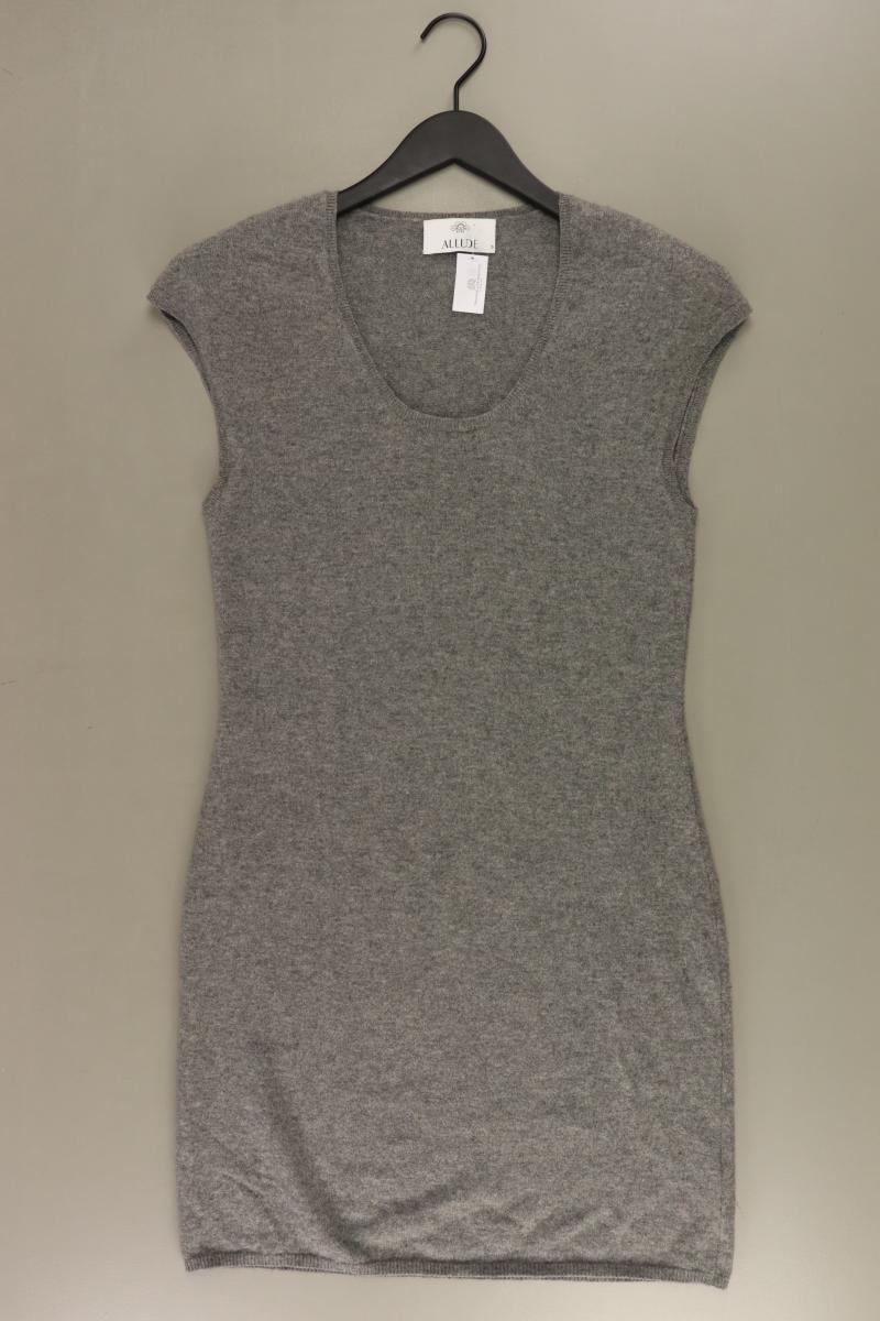 Allude Kleid aus Kaschmir Gr. M neuwertig Kurzarm grau