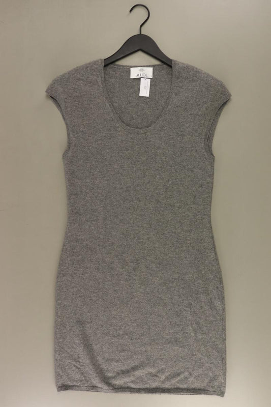 Allude Kleid aus Kaschmir Gr. M neuwertig Kurzarm grau