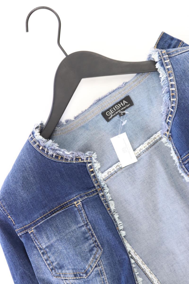 Geisha Jeansjacke Gr. S blau aus Baumwolle