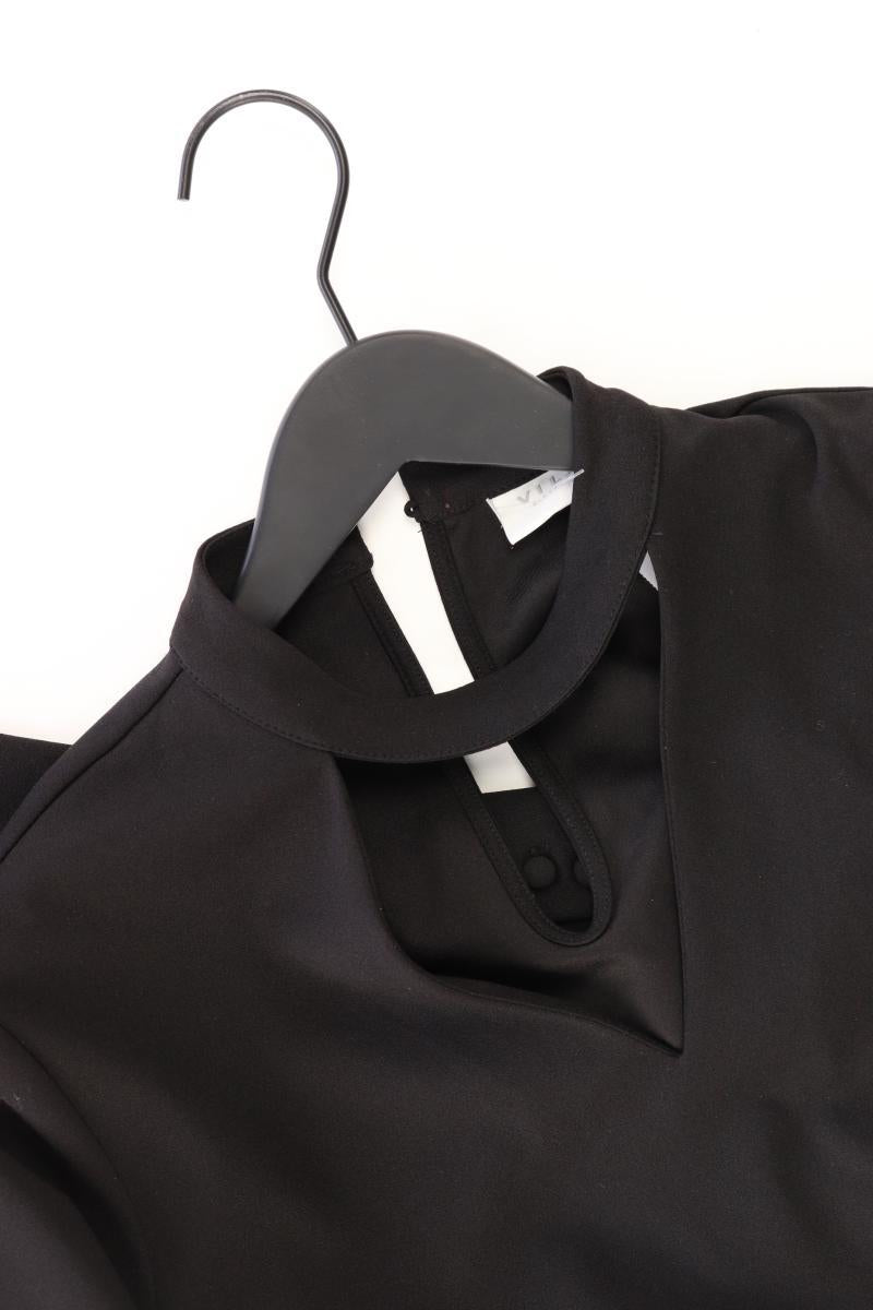 Vila Langarmkleid Gr. M schwarz aus Polyester