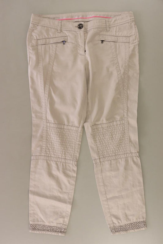 Marc Cain Hose Gr. 40 creme aus Baumwolle