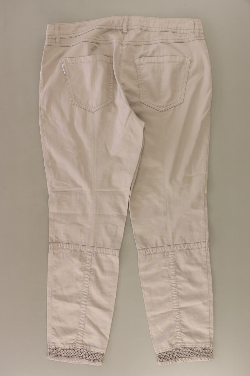 Marc Cain Hose Gr. 40 creme aus Baumwolle