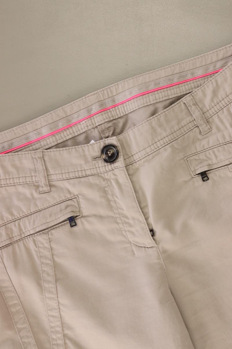 Marc Cain Hose Gr. 40 creme aus Baumwolle