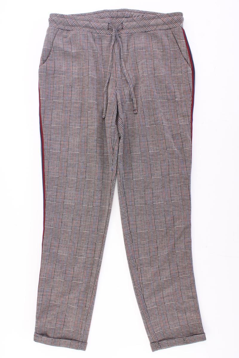 Aniston Stoffhose Gr. 40 kariert neuwertig grau aus Polyester