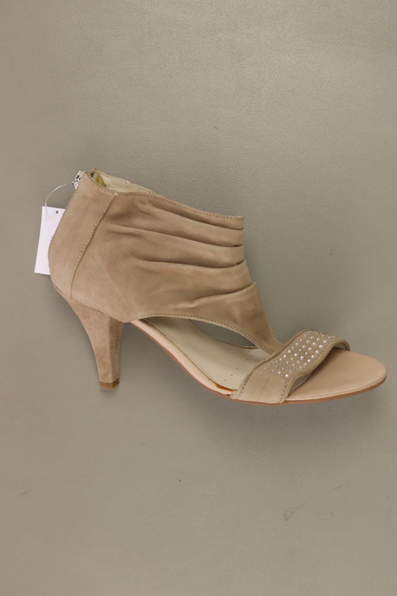 Geox Sandaletten Gr. 38 creme aus Leder