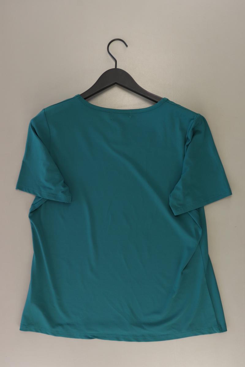 Helena Vera T-Shirt Gr. 44 Kurzarm mit Nieten grün aus Polyester