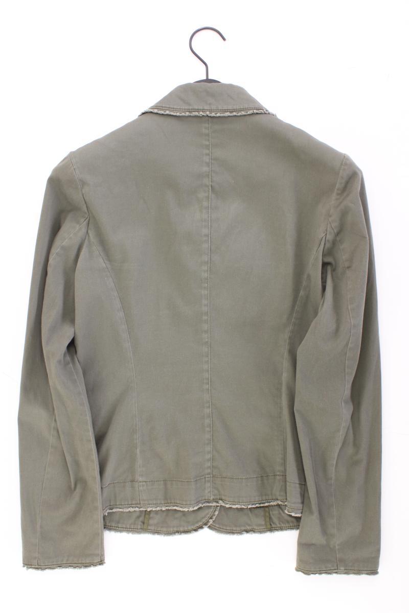 More&More Regular Blazer Gr. 38 olivgrün aus Baumwolle